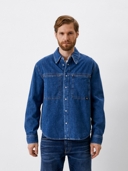 Рубашка повседневная Calvin Klein Jeans модель J30J319801_1A4 Фото