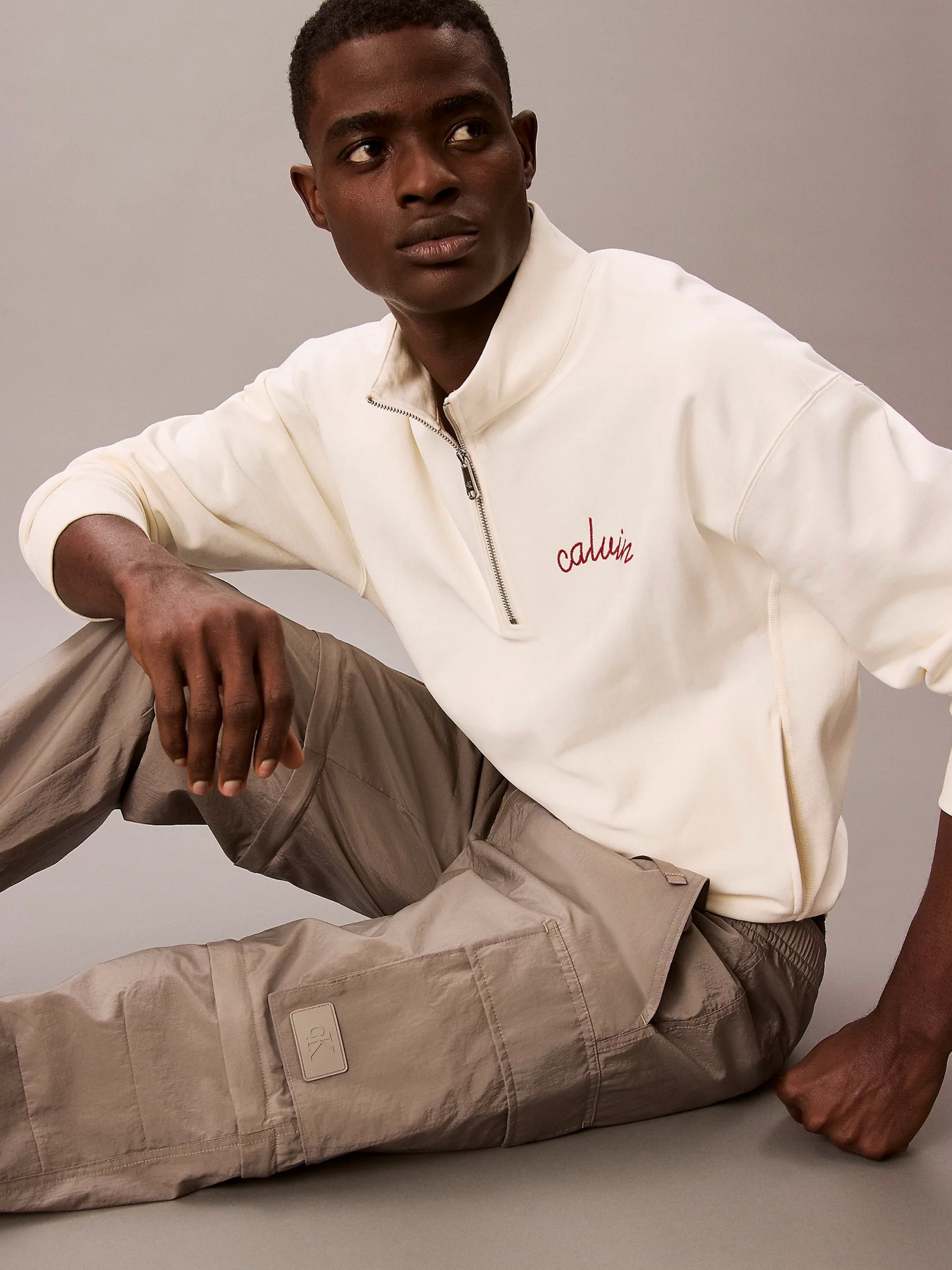 Штани повсякденні Calvin Klein Jeans модель LV04RC520G-PDN Фото