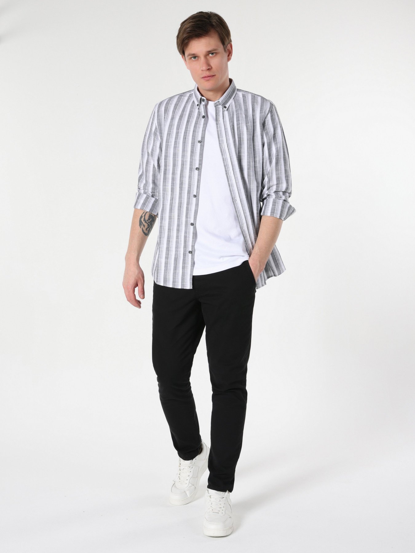 Сорочка Colin’s модель CL1063194ANT Фото