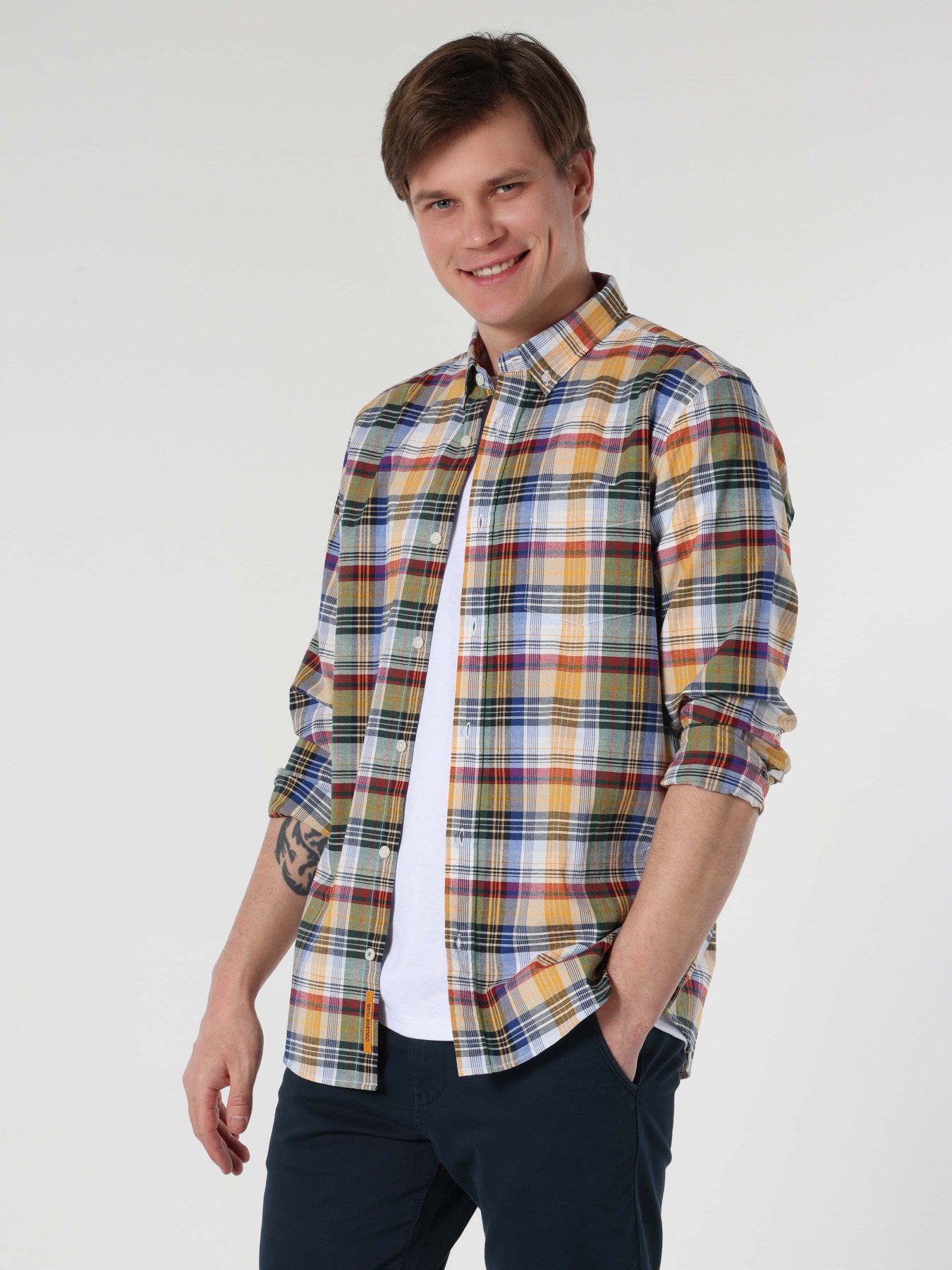 Рубашка повседневная Colin’s модель CL1063202MTC Фото