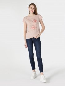 Футболка Colin’s модель CL1063241BEI Фото