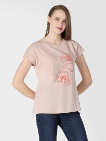 Футболка Colin’s модель CL1063241BEI Фото