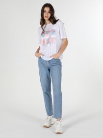 Футболка Colin’s модель CL1063246WHT Фото