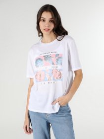 Футболка Colin’s модель CL1063246WHT Фото