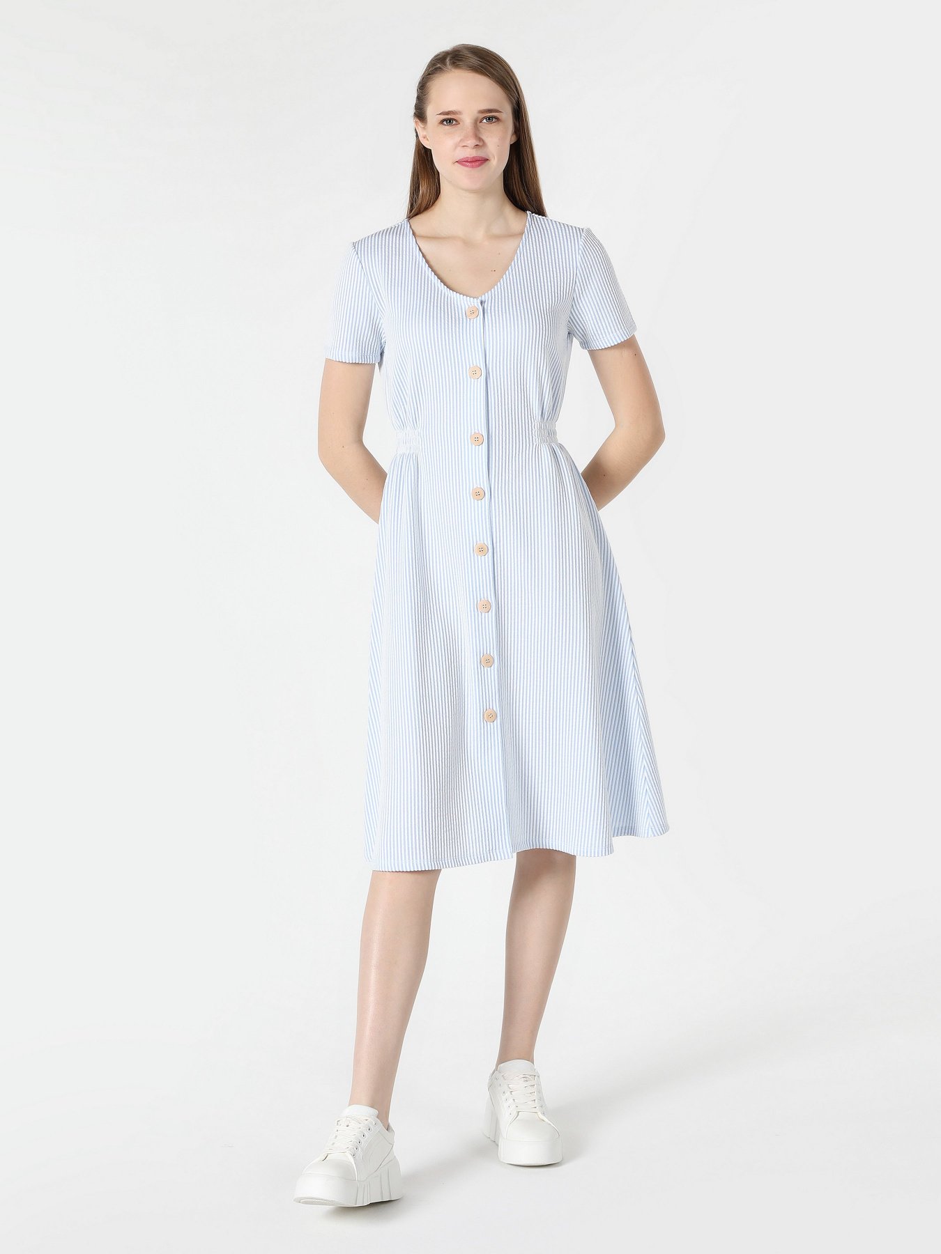 Платье миди Colin’s модель CL1063263BLE Фото