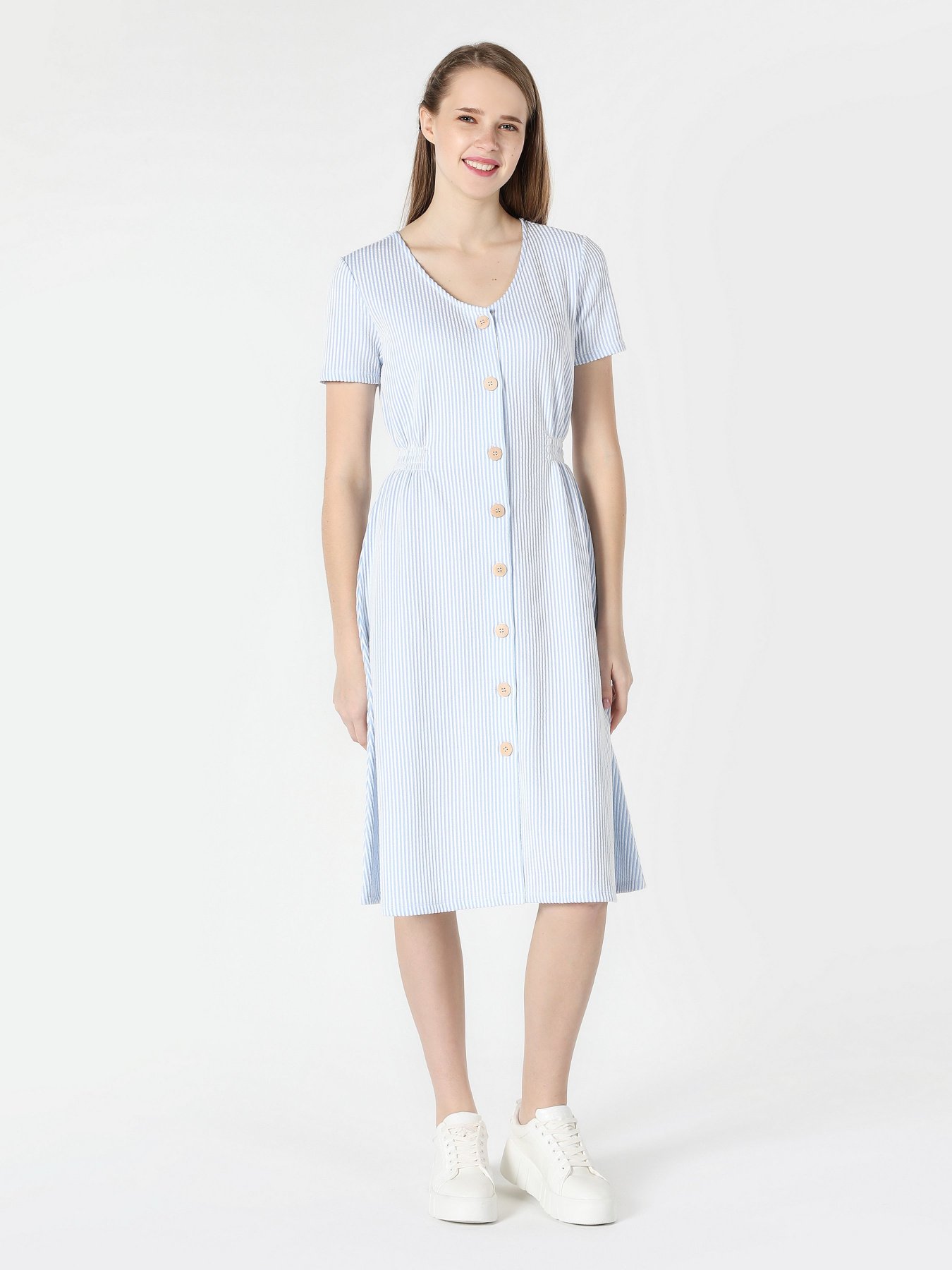 Платье миди Colin’s модель CL1063263BLE Фото