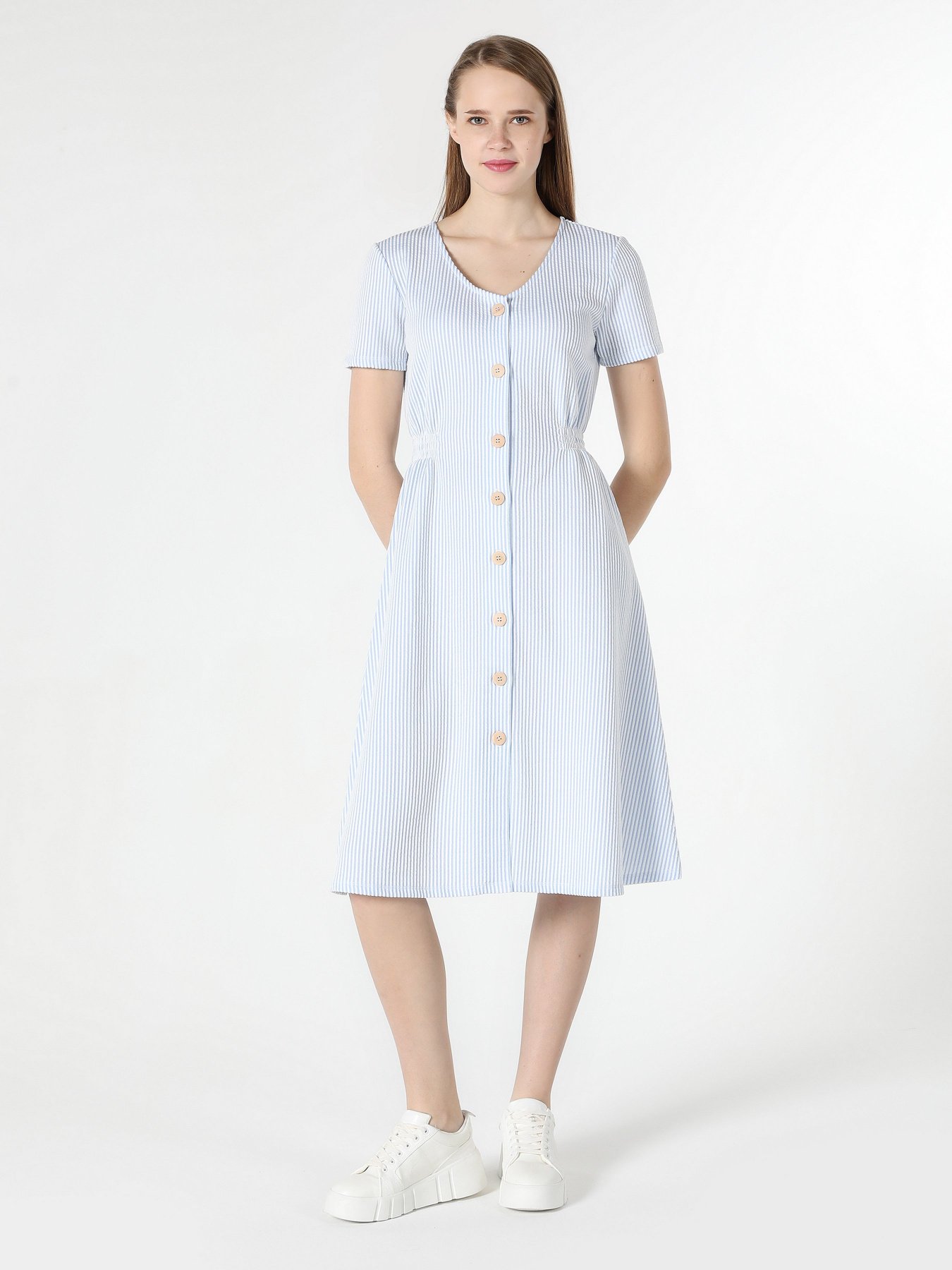 Сукня міді Colin’s модель CL1063263BLE Фото