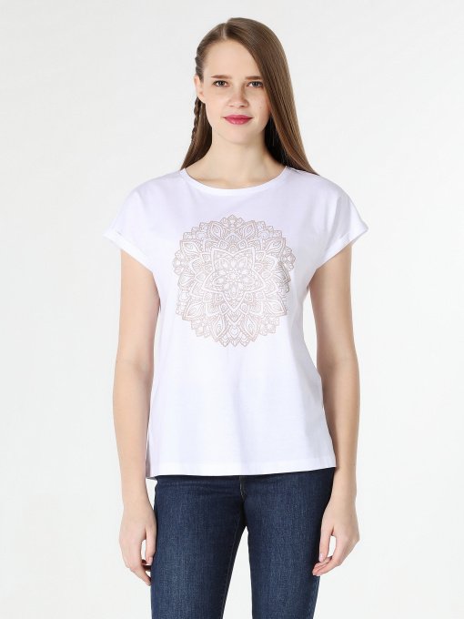 Футболка Colin’s модель CL1063266WHT Фото