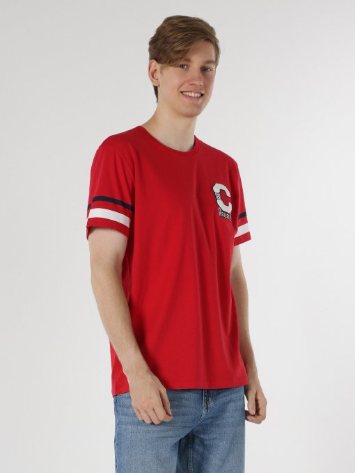 Футболка Colin’s модель CL1063279RED Фото
