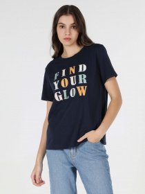 Футболка Colin’s модель CL1063349NAV Фото