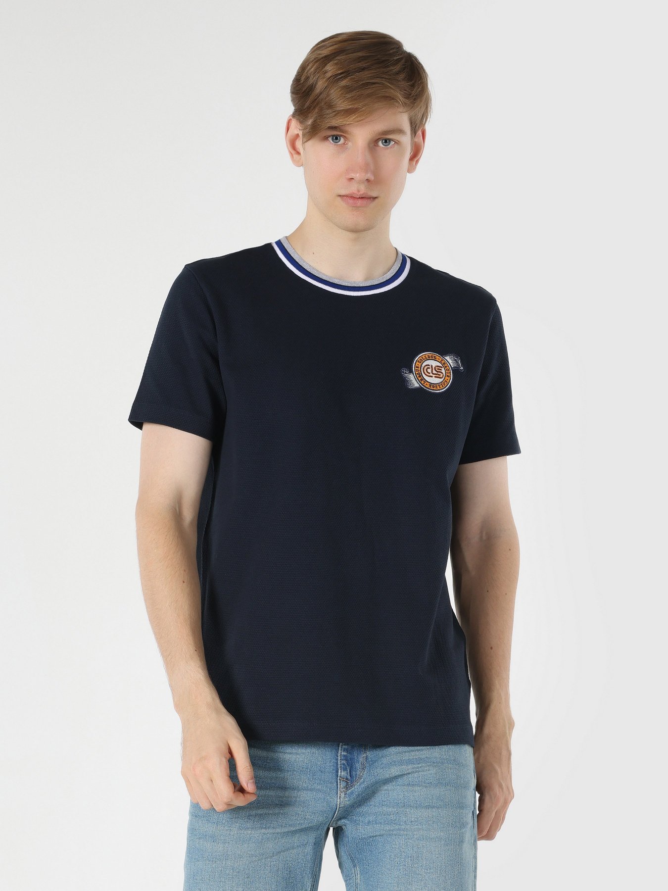 Футболка Colin’s модель CL1063355NAV Фото