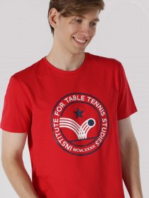 Футболка Colin’s модель CL1063357RED Фото