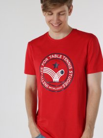 Футболка Colin’s модель CL1063357RED Фото