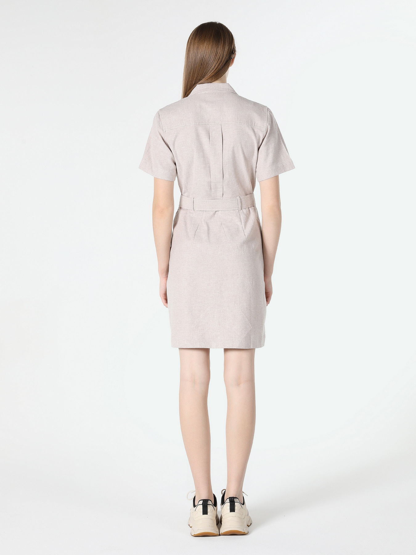 Платье мини Colin’s модель CL1063369BEI Фото