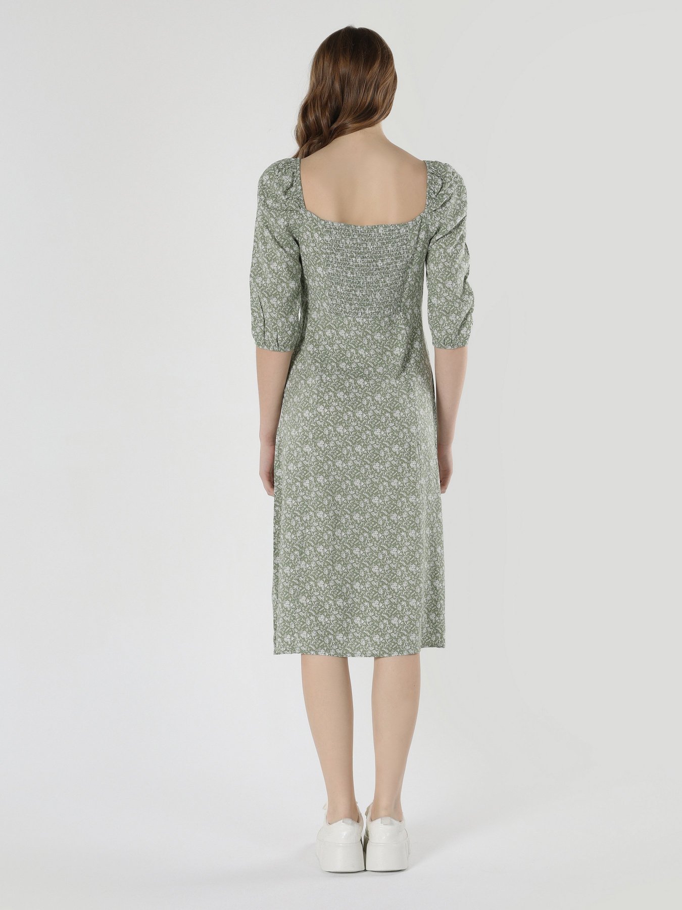 Платье миди Colin’s модель CL1063370OLV Фото