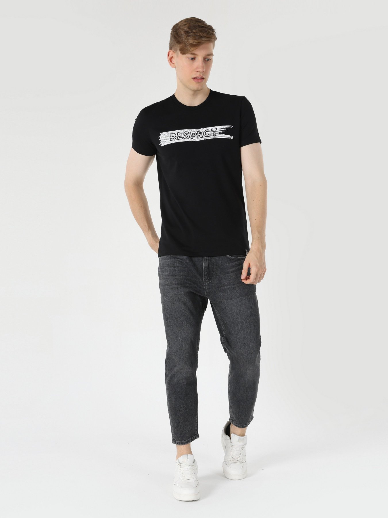 Футболка Colin’s модель CL1063396BLK Фото