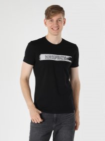 Футболка Colin’s модель CL1063396BLK Фото