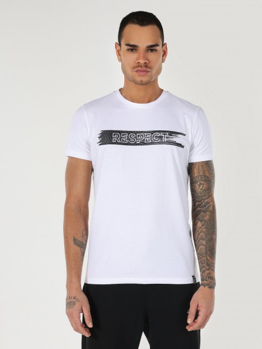 Футболка Colin’s модель CL1063396WHT Фото