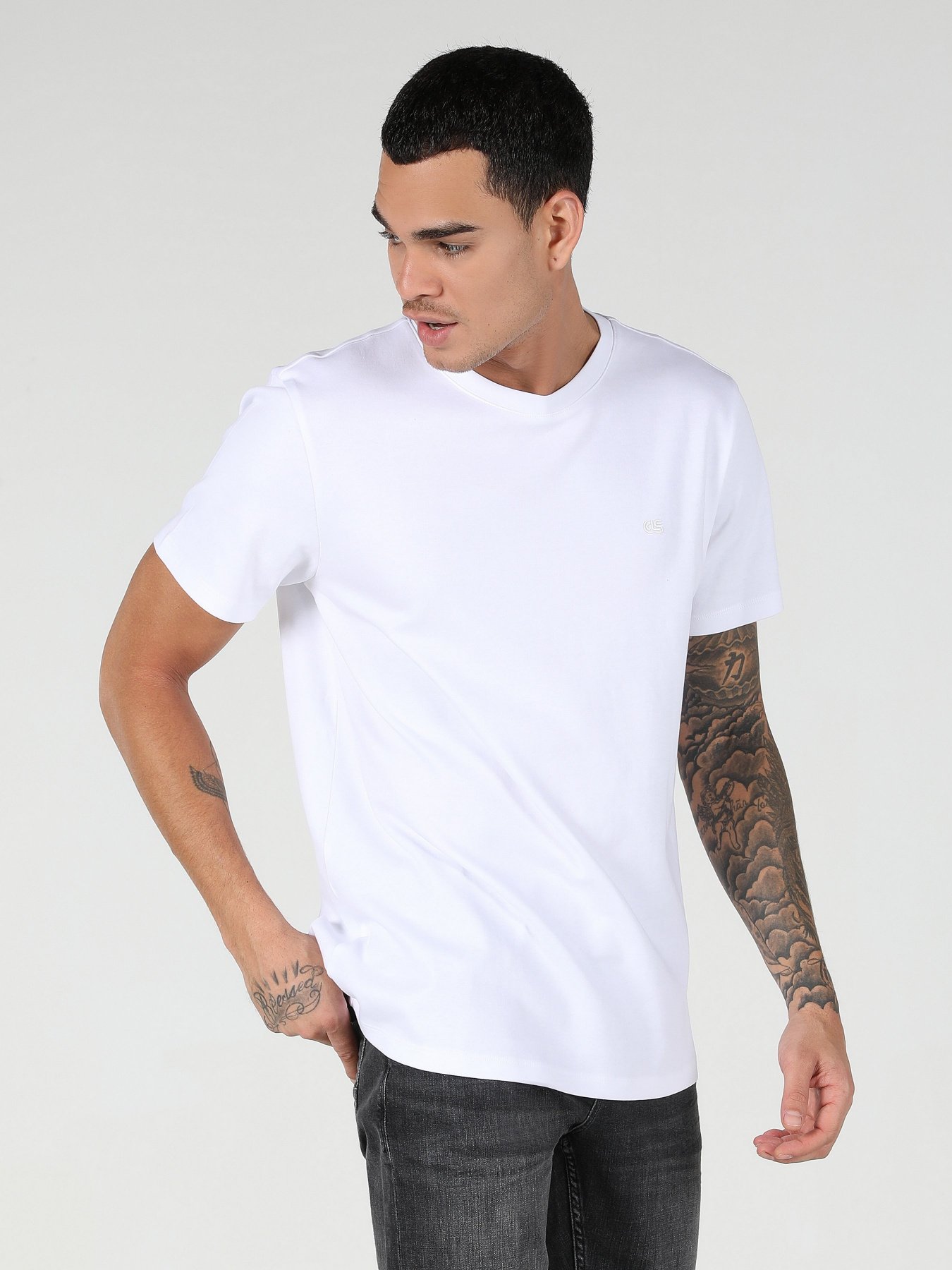 Футболка Colin’s модель CL1063413WHT Фото