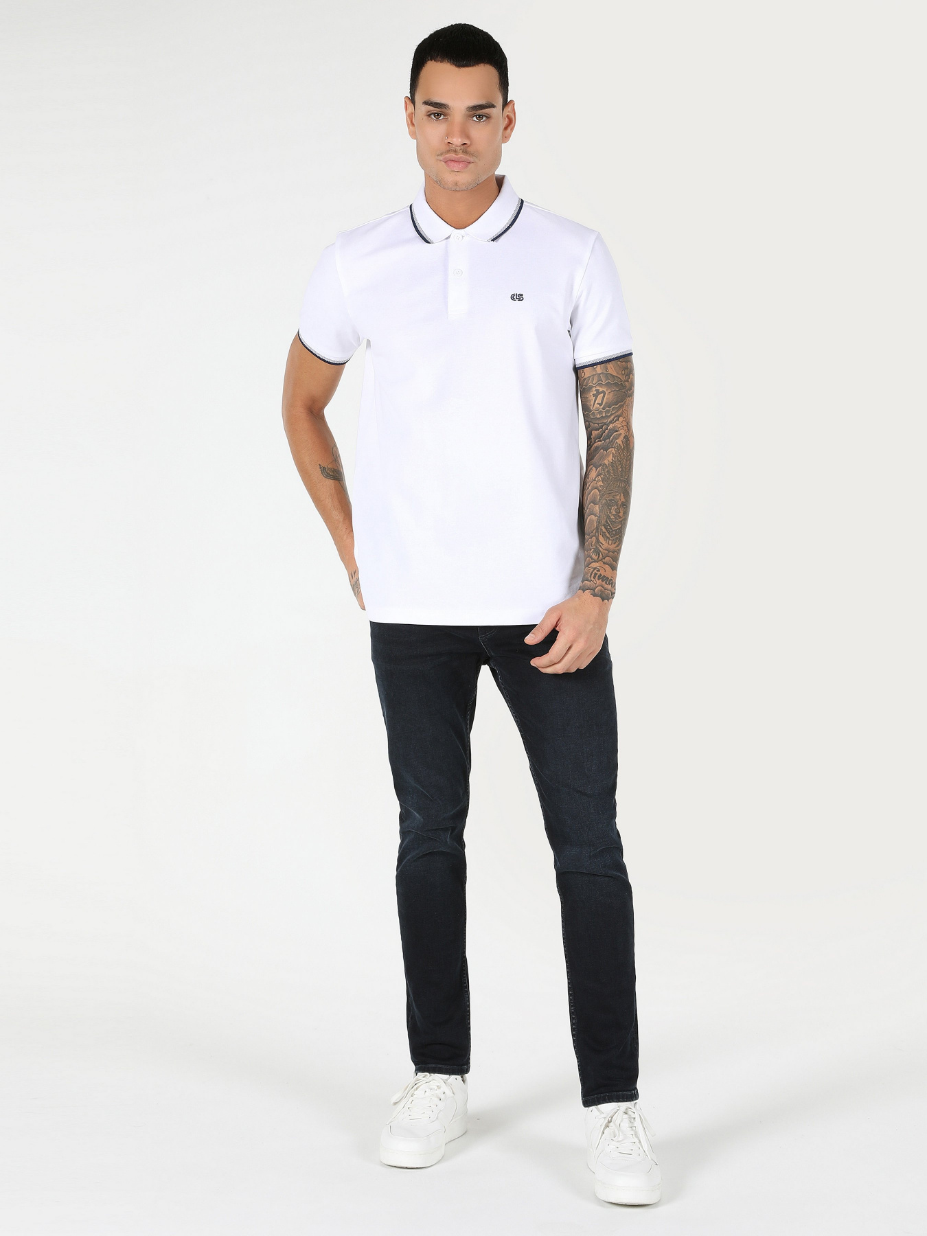 Поло Colin’s модель CL1063414WHT Фото