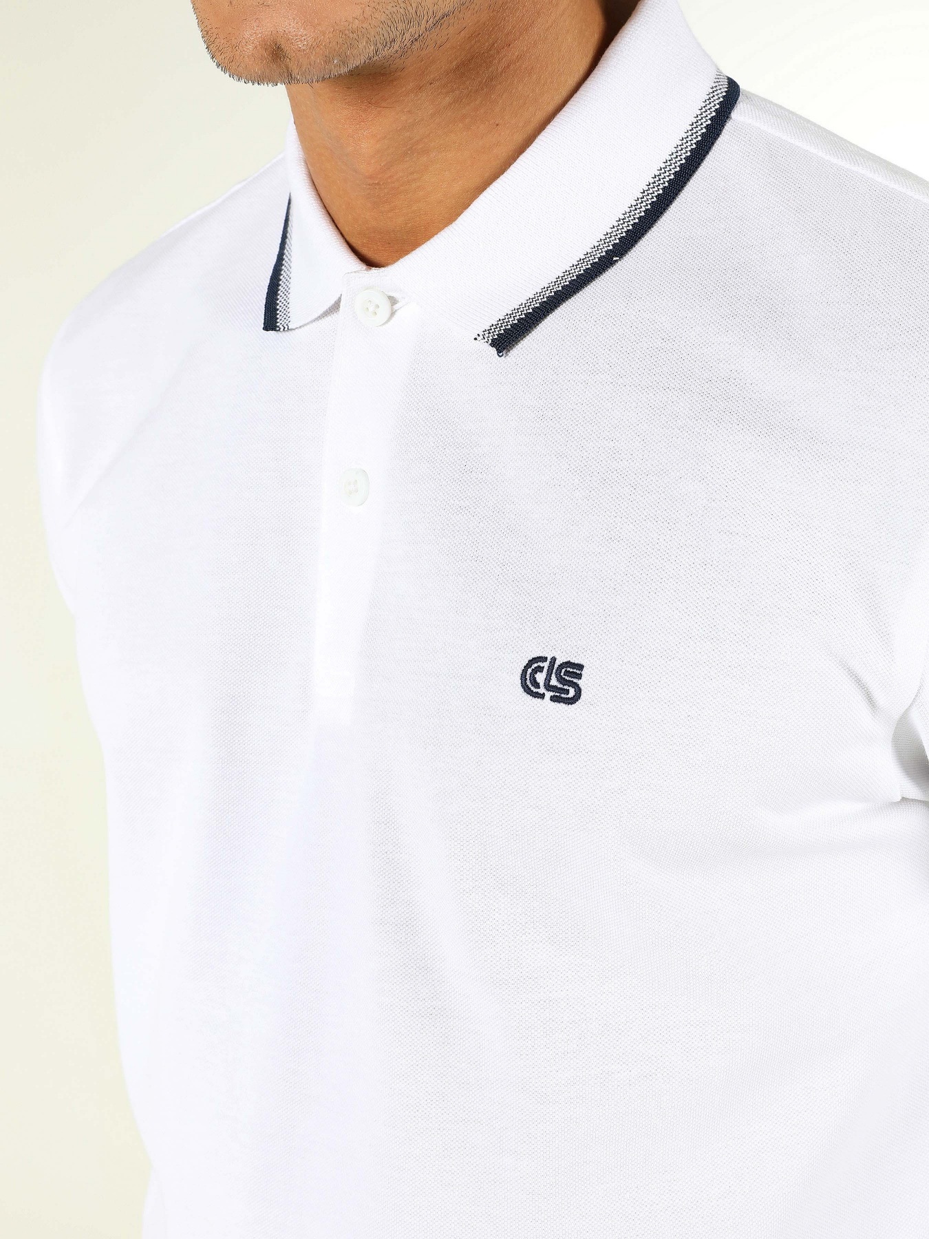 Поло Colin’s модель CL1063414WHT Фото