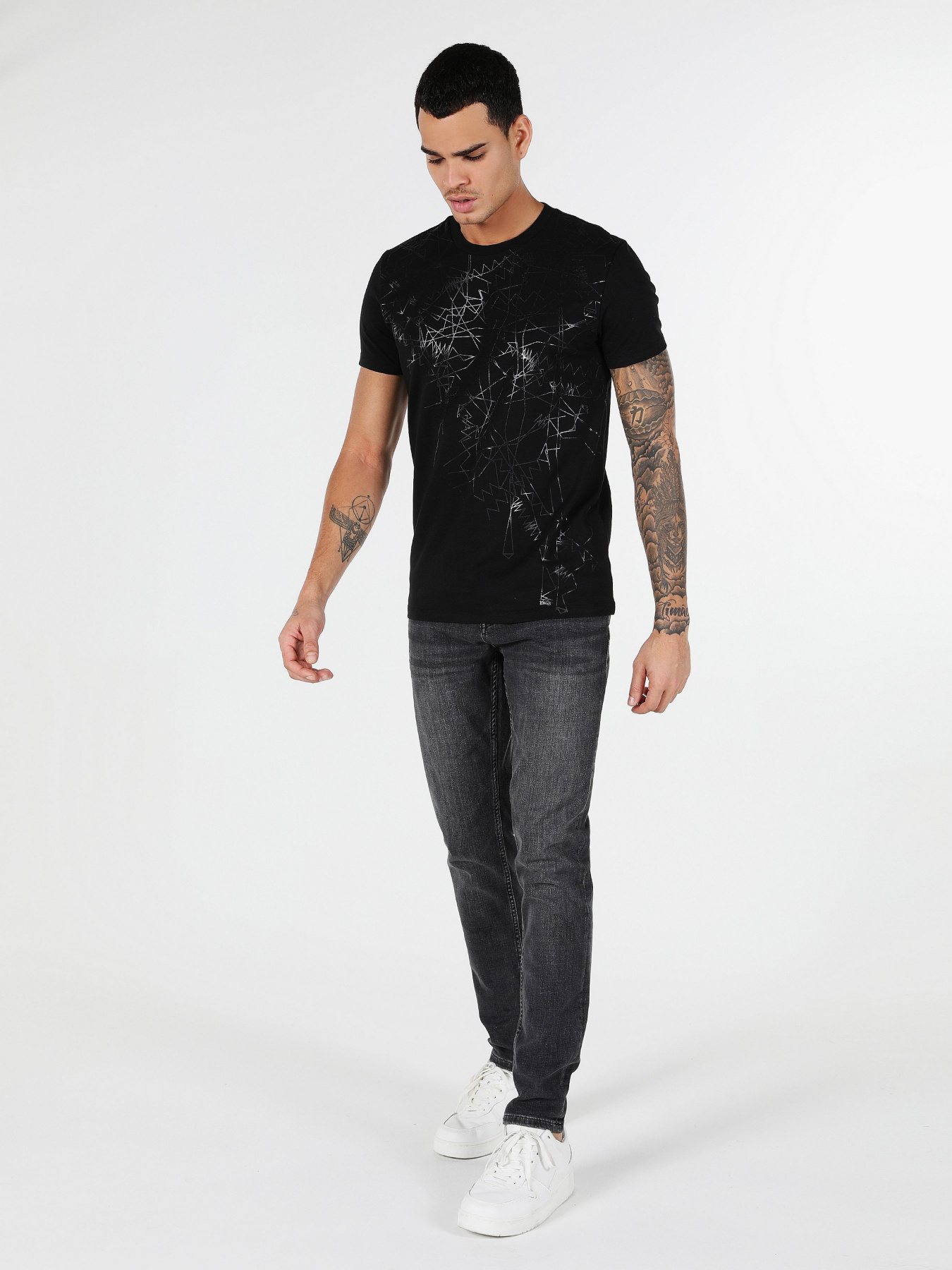 Футболка Colin’s модель CL1063417BLK Фото