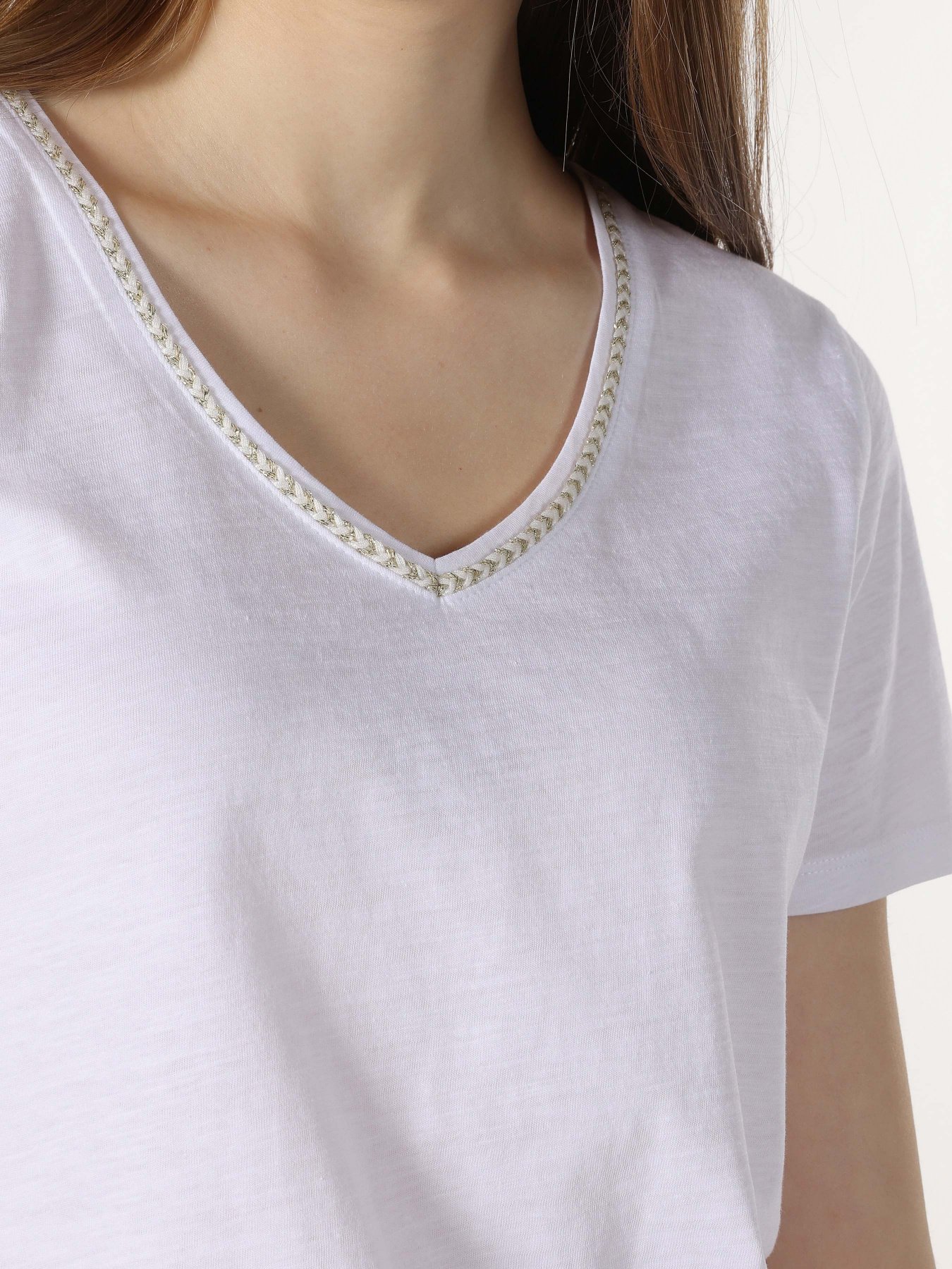 Футболка Colin’s модель CL1063419WHT Фото