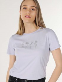 Футболка Colin’s модель CL1063429LAV Фото