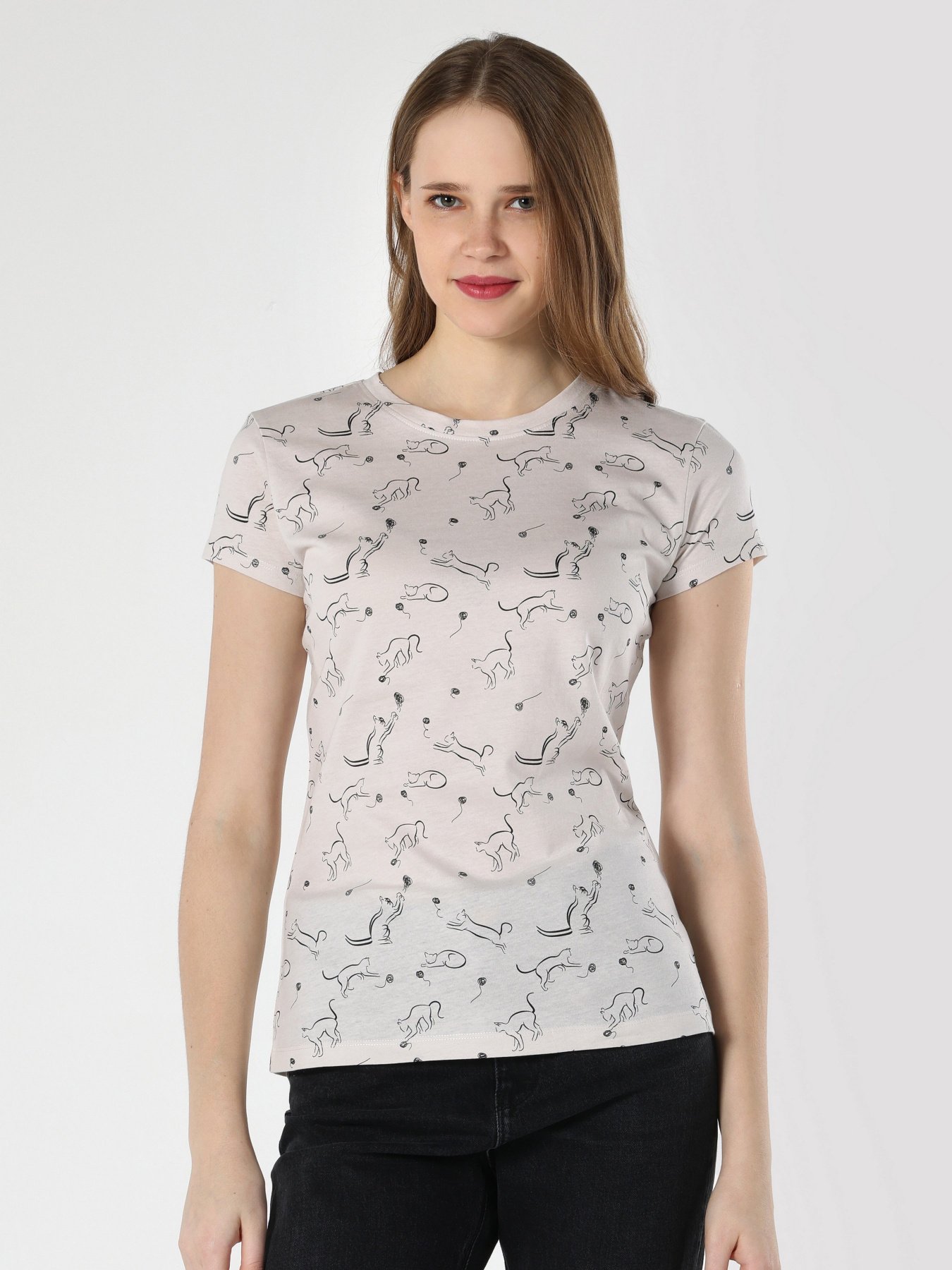 Футболка Colin’s модель CL1063445BEI Фото