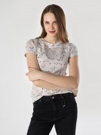 Футболка Colin’s модель CL1063445BEI Фото