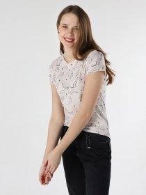 Футболка Colin’s модель CL1063445BEI Фото