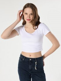 Футболка Colin’s модель CL1063461WHT Фото