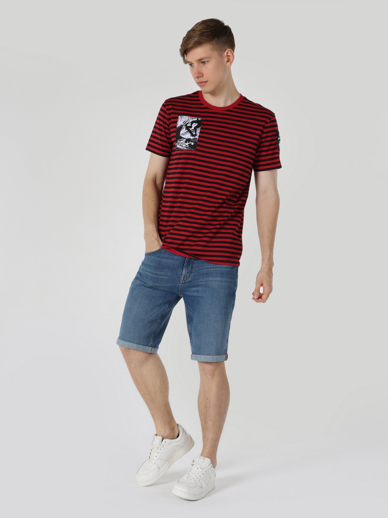 Футболка Colin’s модель CL1063621RED Фото