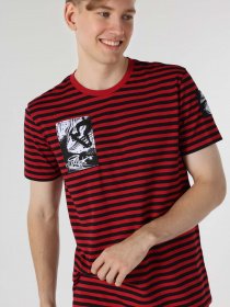 Футболка Colin’s модель CL1063621RED Фото