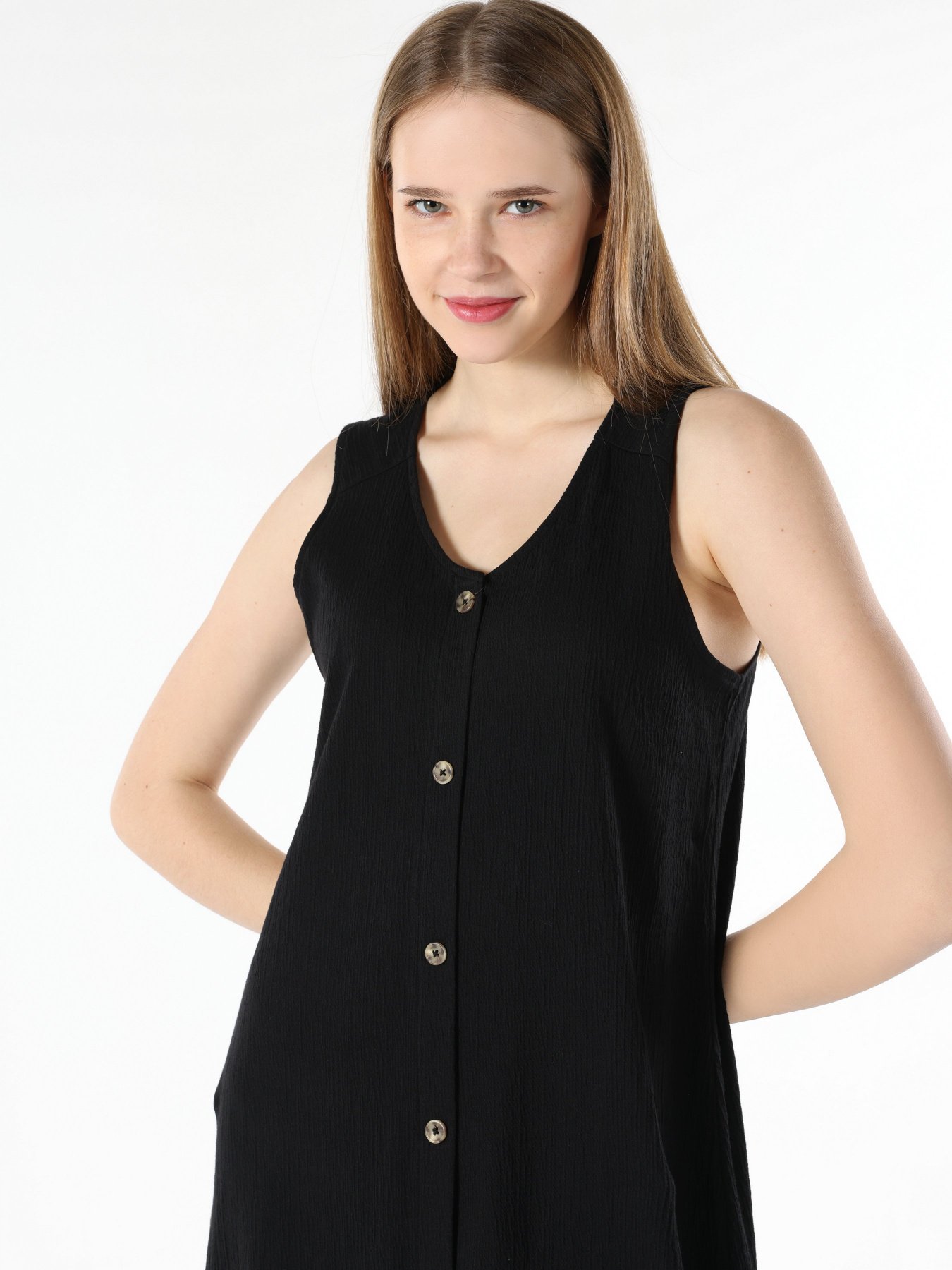 Платье мини Colin’s модель CL1063788BLK Фото