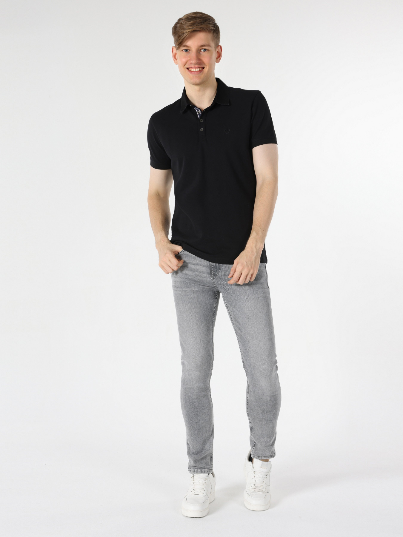 Поло Colin’s модель CL1064089BLK Фото