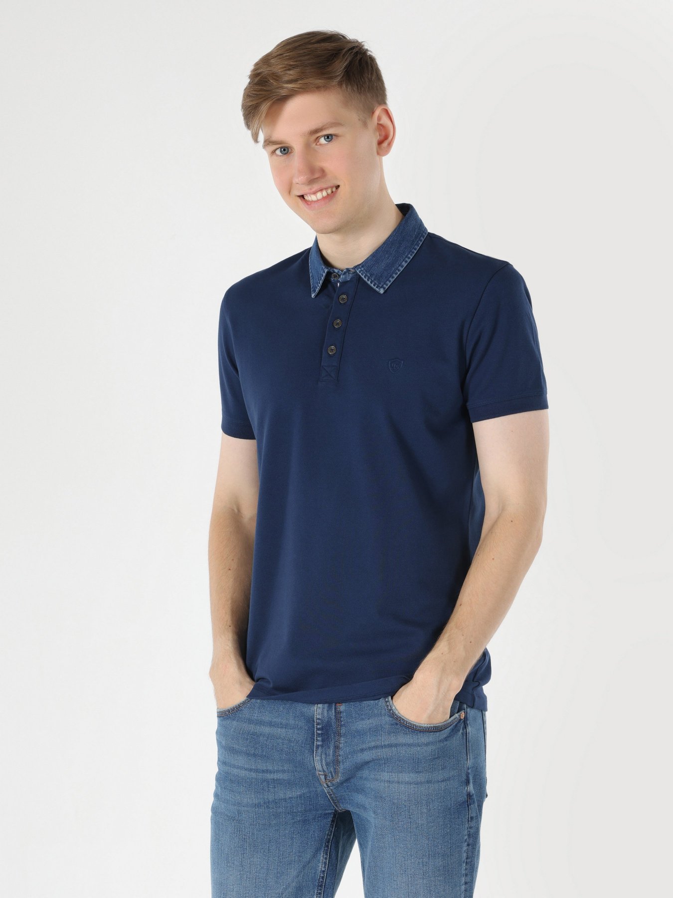 Поло Colin’s модель CL1064089NAV Фото