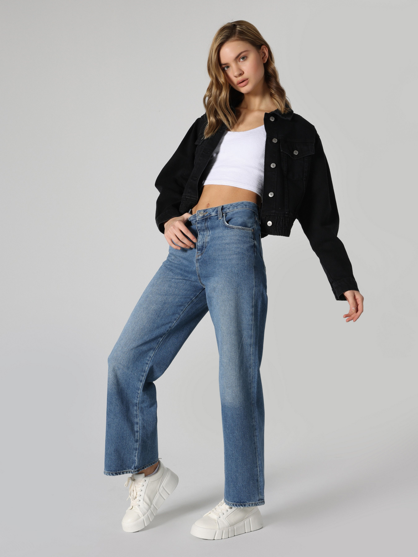 Расклешенные джинсы Colin’s 970 Berry модель CL1062322DN08518 Фото