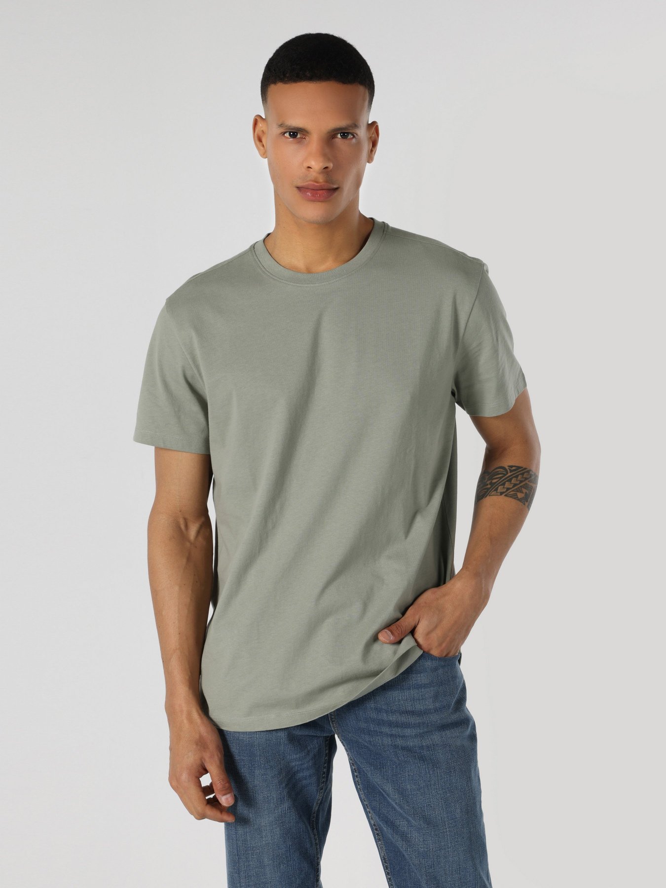 Футболка Colin’s модель CL1057072FGR Фото