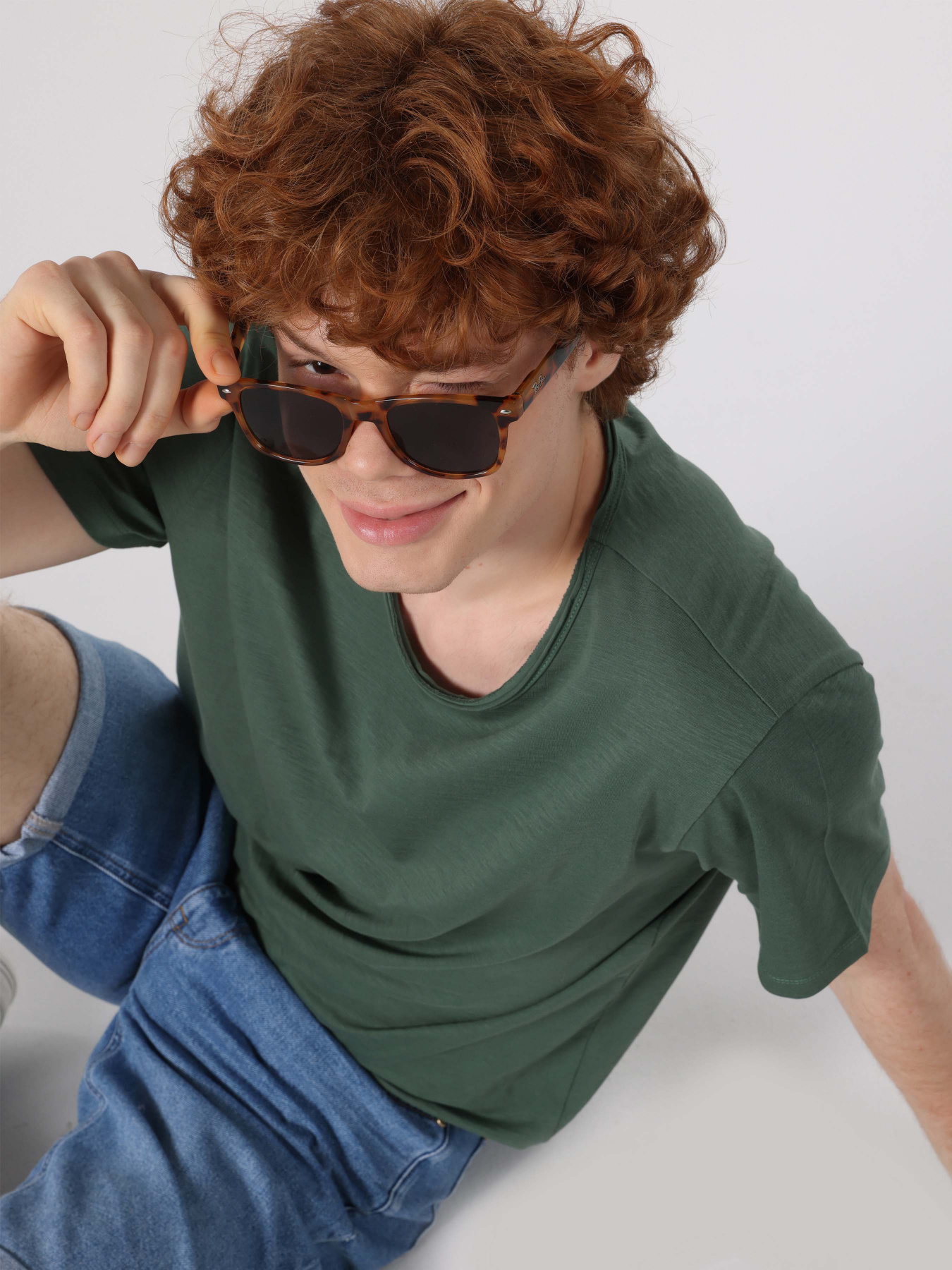 Футболка Colin’s модель CL1058580GRE Фото