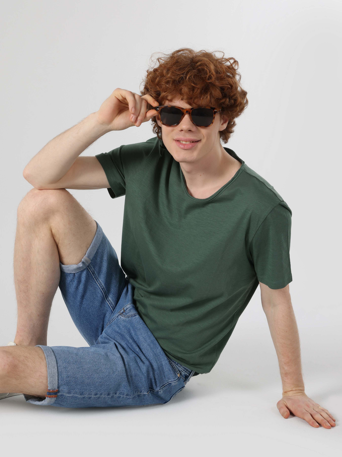 Футболка Colin’s модель CL1058580GRE Фото