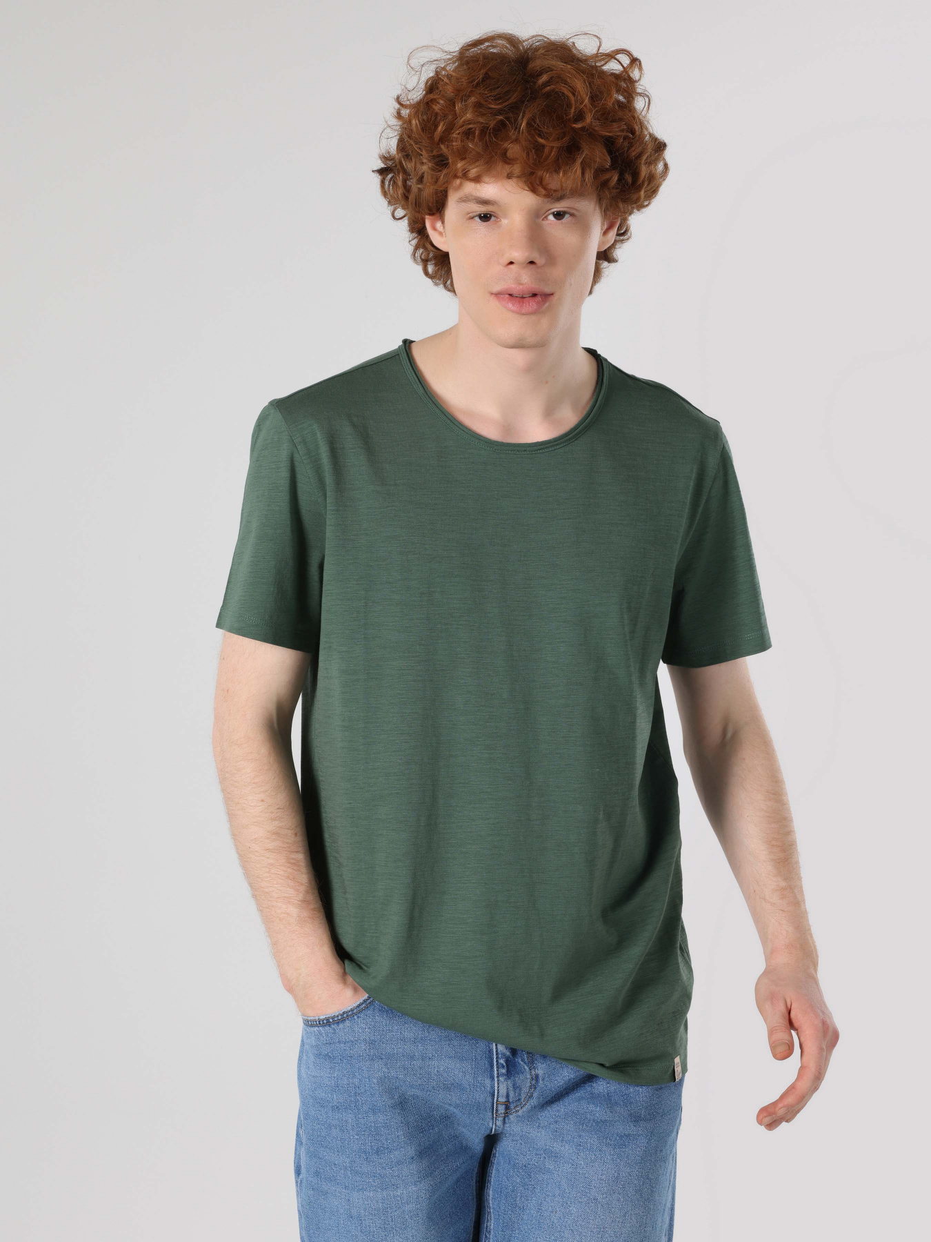 Футболка Colin’s модель CL1058580GRE Фото