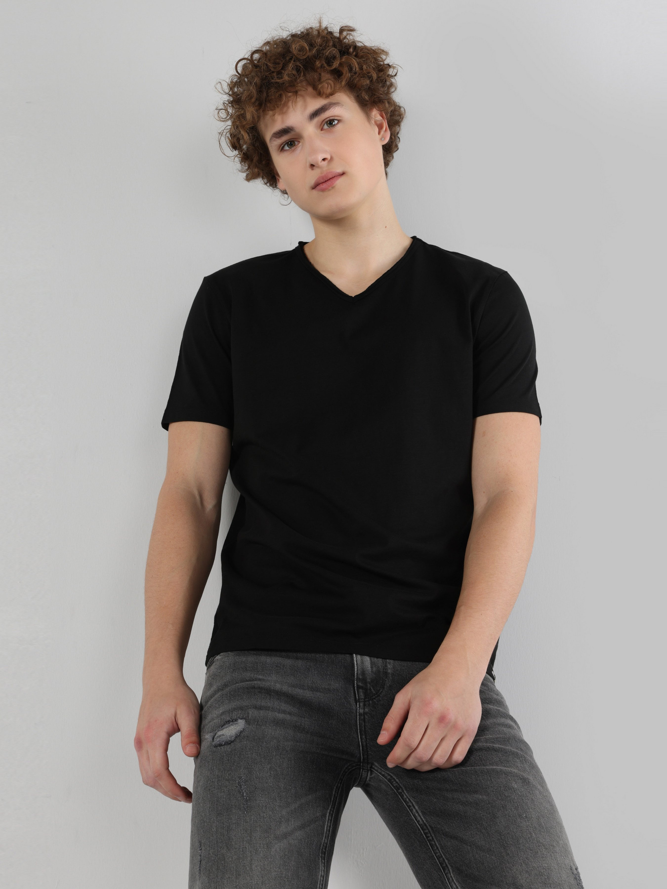 Футболка Colin’s модель CL1058584BLK Фото