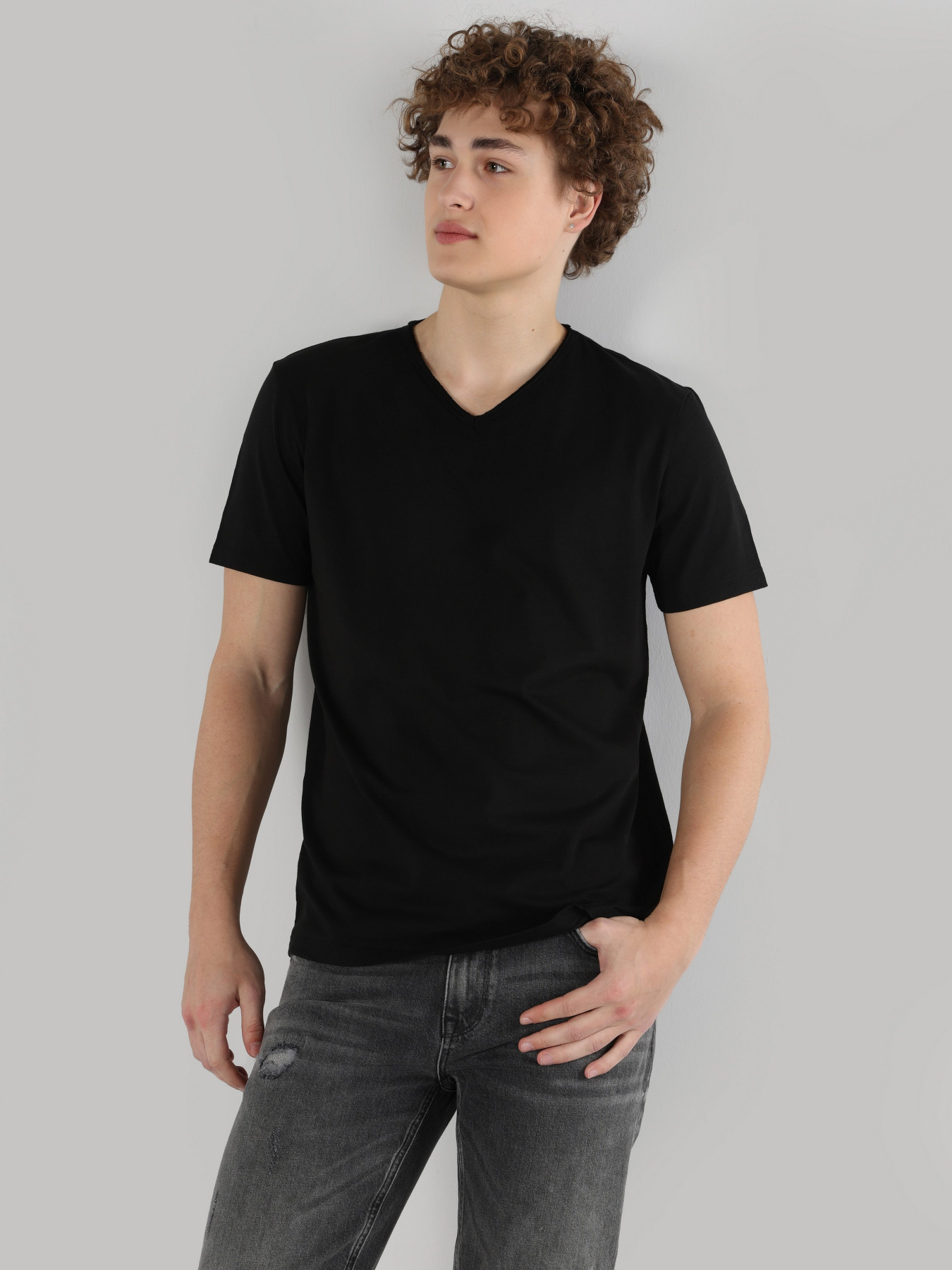 Футболка Colin’s модель CL1058584BLK Фото