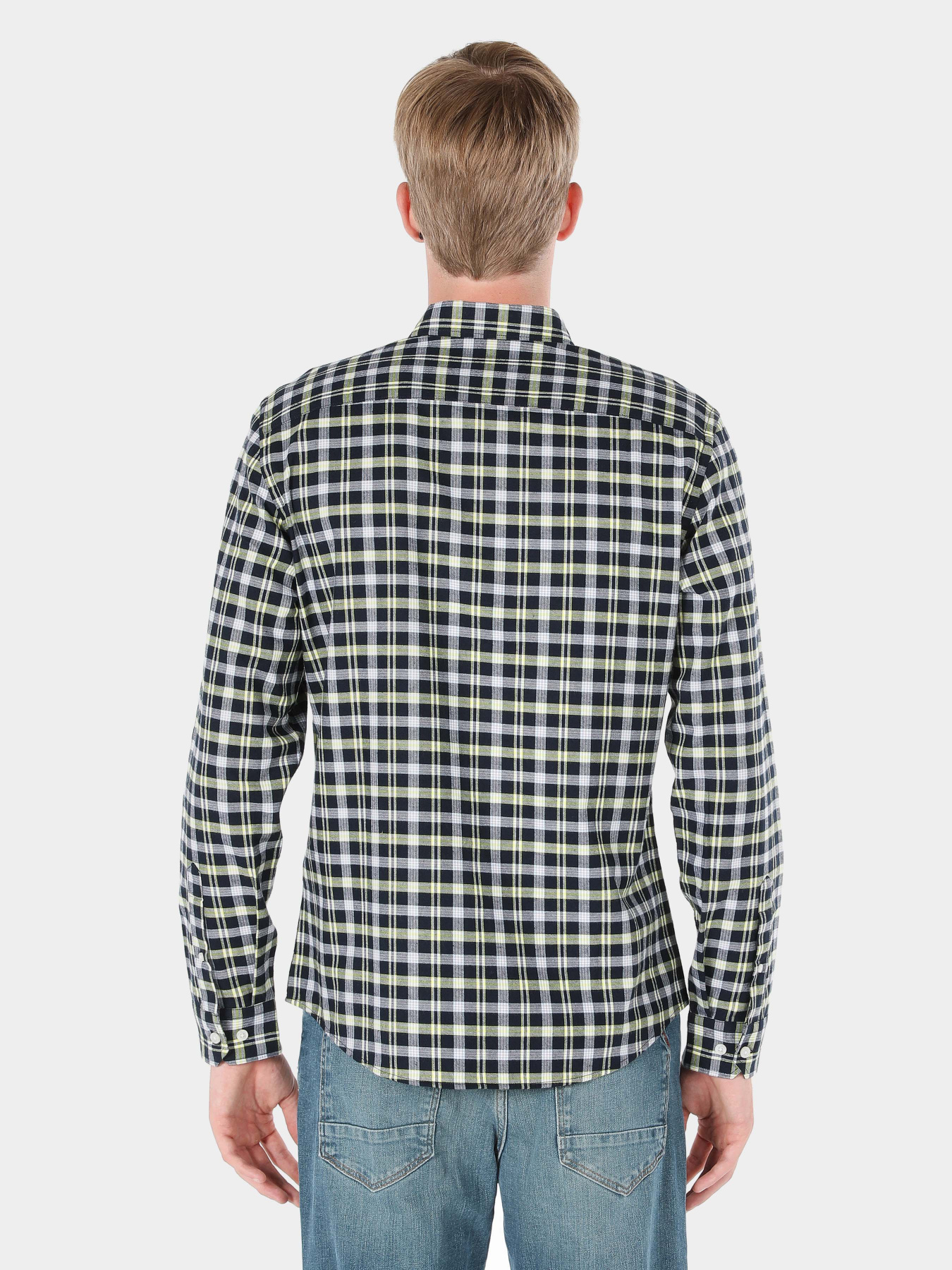 Рубашка повседневная Colin’s модель CL1059612NAV Фото