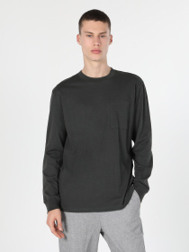 Лонгслив Colin’s модель CL1059666ANT Фото