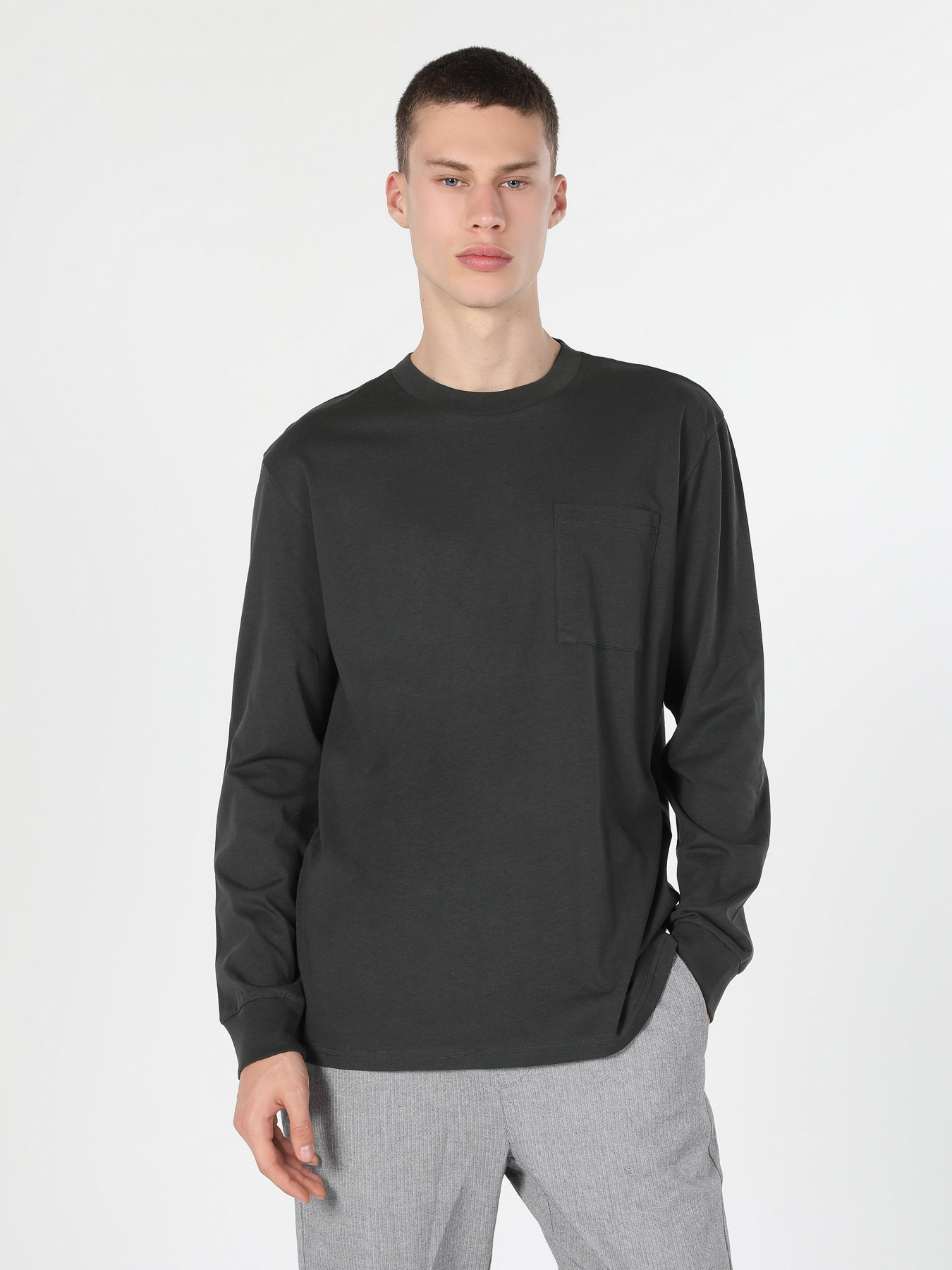 Лонгслів Colin’s модель CL1059666ANT Фото