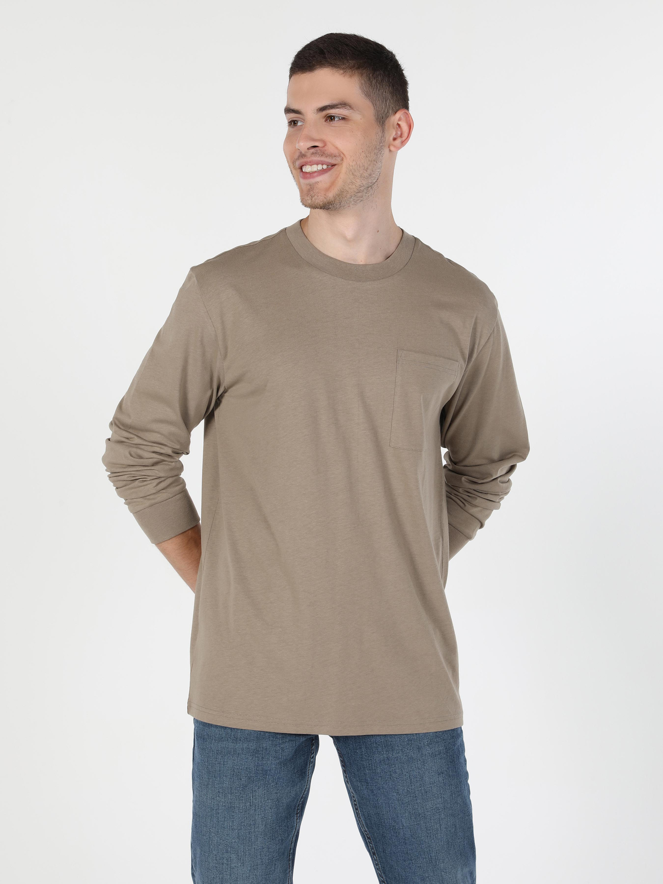 Лонгслів Colin’s модель CL1059666BEI Фото