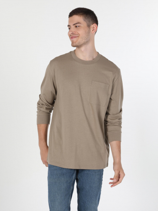 Лонгслів Colin’s модель CL1059666BEI Фото