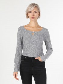 Лонгслив Colin’s модель CL1059797MGA Фото